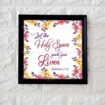 Let the Holy Spirit guide your lives. Galatians 5:16