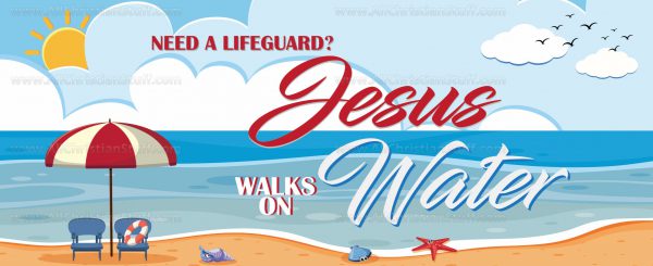 Need a lifeguard? Jesus walks on water - Image 3