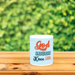 God answers knee mail